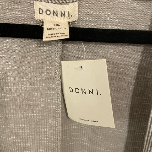 NWT Anthropologie Donni Sandwash Ribbed Cardigan - Picture 3 of 4